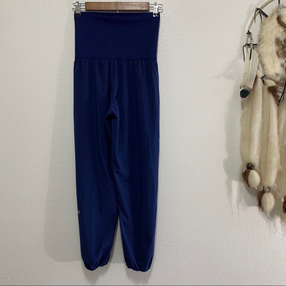 Lululemon Om Pant Joggers Foldover Waist High Rise - Picture 8 of 12